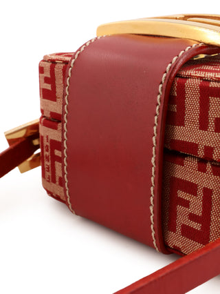 Zucchino Canvas Red Mini Vanity Handbag