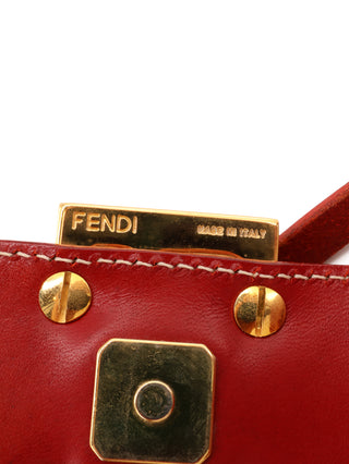 Zucchino Canvas Red Mini Vanity Handbag
