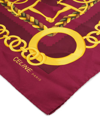 Deer Crest Chain Scarf