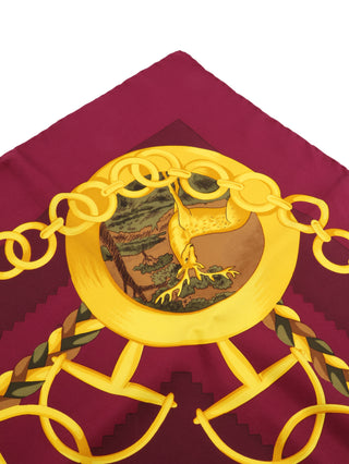 Deer Crest Chain Scarf