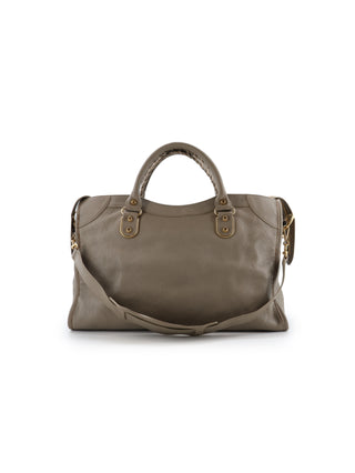 Classic City Metallic Edge Shoulder Bag