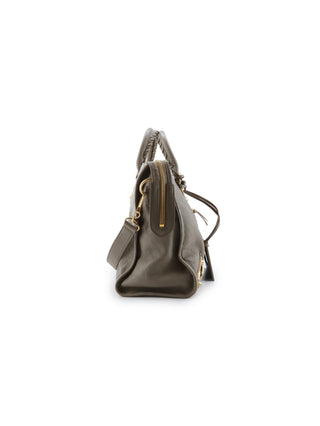 Classic City Metallic Edge Shoulder Bag