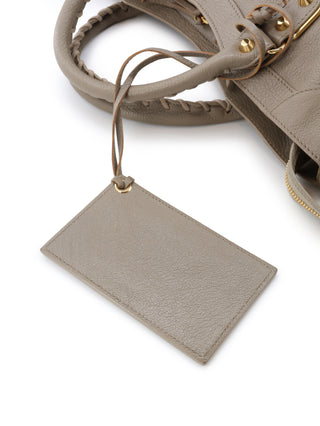 Classic City Metallic Edge Shoulder Bag