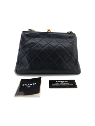 Quilted Frame Handbag