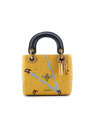 Mini Lady Dior Embroidered 5 Swords Bag