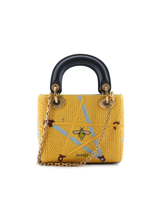 Mini Lady Dior Embroidered 5 Swords Bag