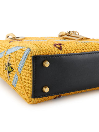 Mini Lady Dior Embroidered 5 Swords Bag