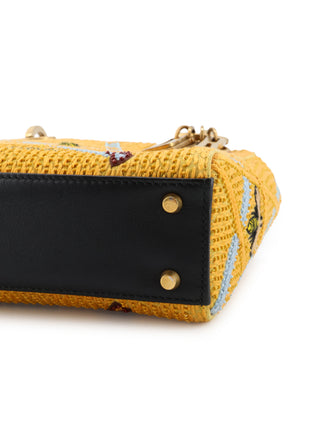 Mini Lady Dior Embroidered 5 Swords Bag