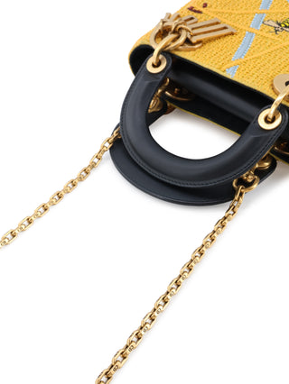 Mini Lady Dior Embroidered 5 Swords Bag