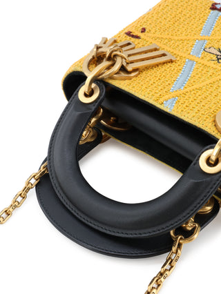 Mini Lady Dior Embroidered 5 Swords Bag
