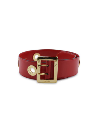 Red Buckle Belt