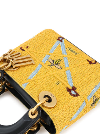 Mini Lady Dior Embroidered 5 Swords Bag