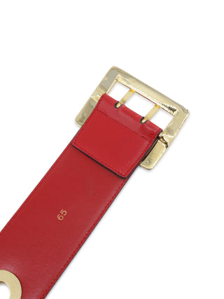 Red Buckle Belt