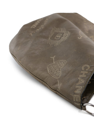 Grafitti Mademoiselle Hobo Bag