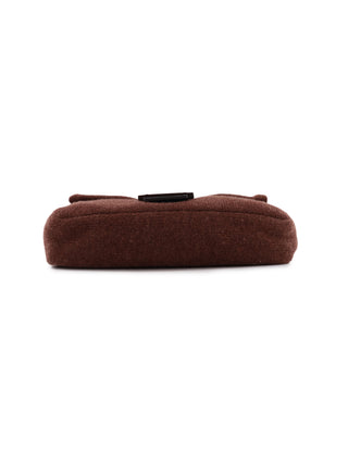 Cashmere Vitello Grace Baguette Handbag