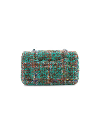 Classic Mini Rectangle Tweed Flap Bag