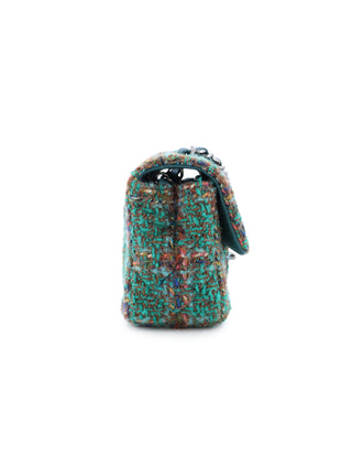 Classic Mini Rectangle Tweed Flap Bag