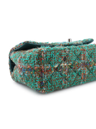 Classic Mini Rectangle Tweed Flap Bag