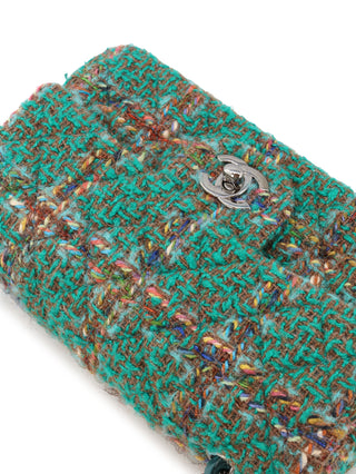 Classic Mini Rectangle Tweed Flap Bag