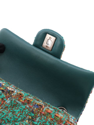 Classic Mini Rectangle Tweed Flap Bag