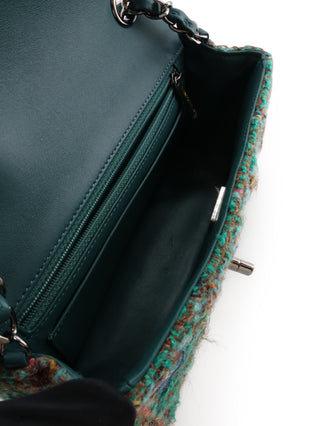 Classic Mini Rectangle Tweed Flap Bag