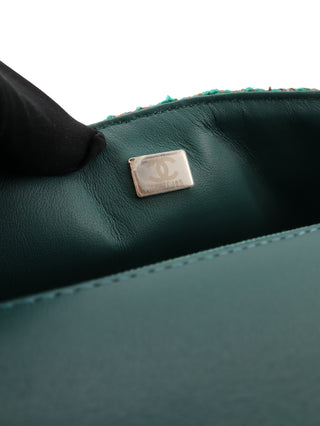 Classic Mini Rectangle Tweed Flap Bag
