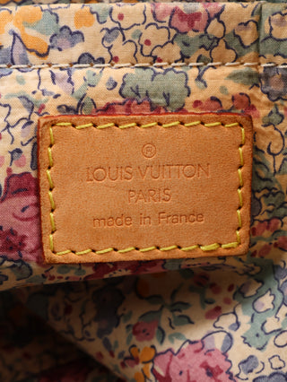 Monogram Denim Patchwork Posty Shoulder Bag