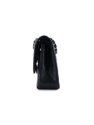 Classic Medium Caviar Leather Double Flap Bag