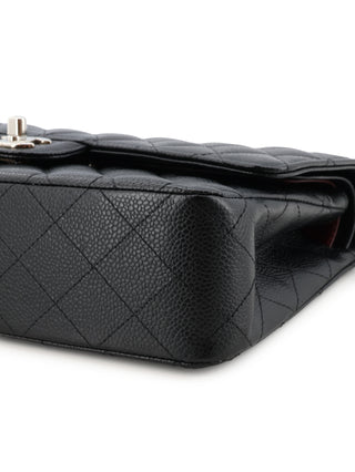 Classic Medium Caviar Leather Double Flap Bag