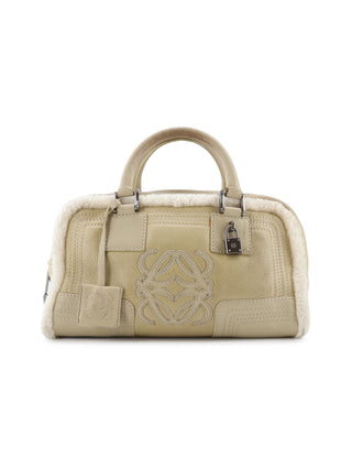 Amazona 28 Mouton Shearling Handbag