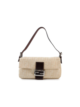 Zucca Canvas Baguette Shoulder Bag