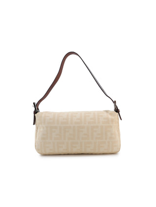 Zucca Canvas Baguette Shoulder Bag