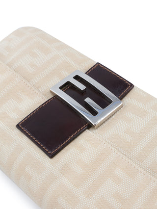 Zucca Canvas Baguette Shoulder Bag