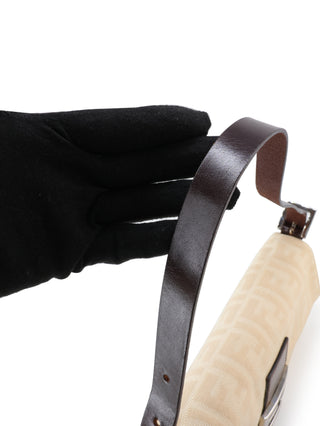 Zucca Canvas Baguette Shoulder Bag