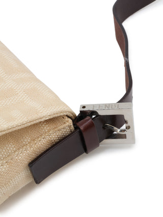Zucca Canvas Baguette Shoulder Bag