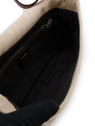Zucca Canvas Baguette Shoulder Bag
