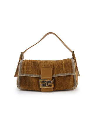 Beaded Baguette Shoulder Bag