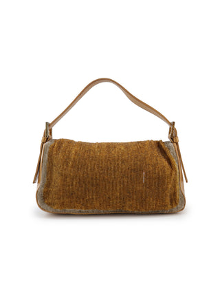 Beaded Baguette Shoulder Bag