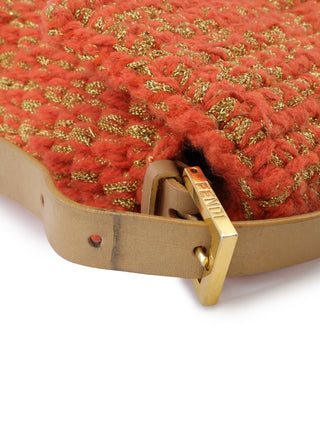 Crochet Mama Baguette Shoulder Bag