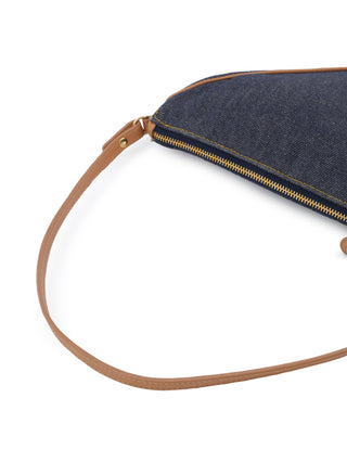 Denim Saddle Handbag