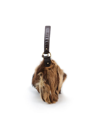Patchwork Fur Shoulder Bag