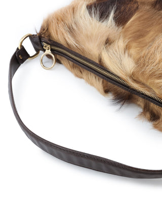 Patchwork Fur Shoulder Bag