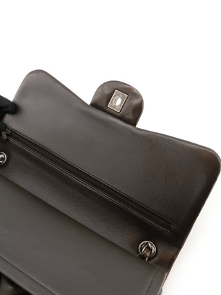 Classic Jumbo Two-Tone Double Flap Bag