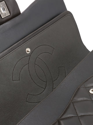 Classic Jumbo Two-Tone Double Flap Bag