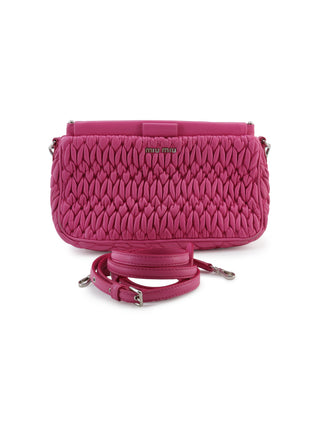 Matelasse Crystal Shoulder Bag