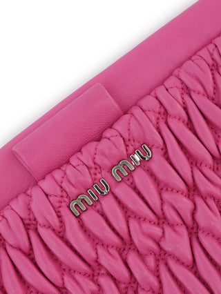 Matelasse Crystal Shoulder Bag