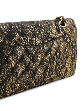 Classic Medium Lace Double Flap Bag