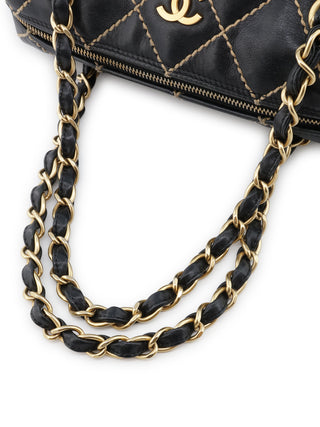 Wild Stitch Chain Boston Bag