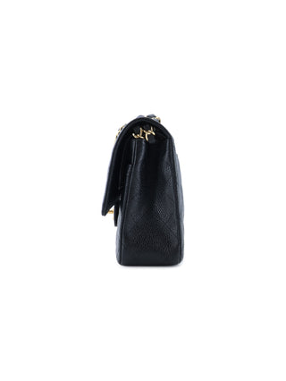 Classic Medium Caviar Leather Double Flap Bag