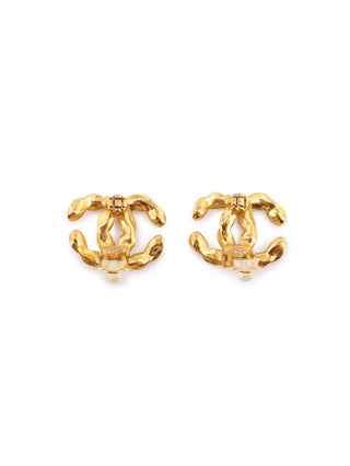 CC Logo Clip-On Earrings